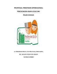 Check spelling or type a new query. Doc Proposal Perizinan Operasional Pendidikan Anak Usia Dini Paud Dahlia Siti Aisyah Academia Edu