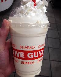 Five Guys Banana Peanut Butter Bacon Milkshake Milkshake Peanut Butter Banana Dunkin Donuts Coffee Cup