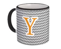 Es wurde erst zur zeit sullas als 22. Gift Mug Monogram Letter Y Alphabet Initial Name Abc Ebay