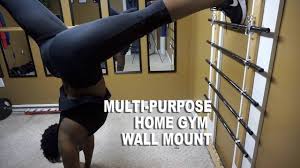 See more ideas about resistance band, band workout, resistance band exercises. Diy Home Gym Resistance Band Gymnastics Wall Mount Unit Youtube