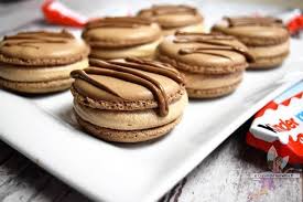 Macarons Kinder Maxi Yumelise Chocolat Chocolat Kinder Alimentation Gourmandise