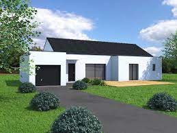 Location maison 4 pièces 90 m². Plan Maison Plain Pied 3 Chambres Mf Construction