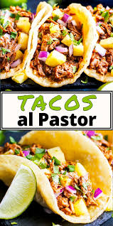 Tacos Al Pastor Meksika Yemek Tarifleri Yemek Tarifleri Saglikli Gidalar