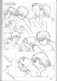 Two people kissing drawing free download best two people. How To Draw Manga Drawing Couples