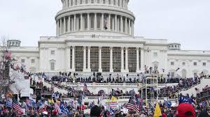 A trump supporter who stormed the capitol building in washington has described the moment a woman was shot dead by security forces. M5a Apnkqew02m