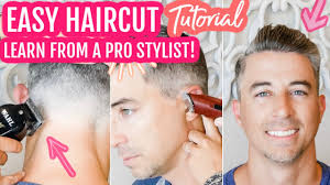 Long messy haircut with bangs and highlights. How To Cut Men S Hair With Clippers For Beginners How To Cut Hair At Home Legit Mom Life Haircut Youtube