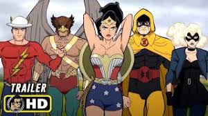 The voice cast includes matt bomer as flash ii, stana katic as wonder woman, elysia rotaru as black canary, chris diamantopoulos as steve trevor, omid abtahi as hawkman, matthew mercer as. Justice Society World War Ii 2021 Trailer Hd Dc Universe Animated Movie Youtube
