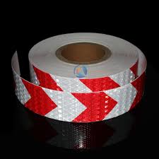 2 X 3 M Rojo Blanco Flechas Reflectantes De Advertencia Visibilidad Cinta Engomada De La Pelicula Film Sticker Reflective Tape Stickersstickers Stickers Aliexpress