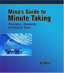 Mina's Guide to Minute Taking: Mina, Eli: 9780973442809: Amazon.com: Books