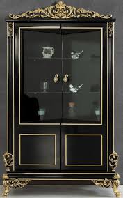 Enjoy free shipping on most stuff, even one last thought: Casa Padrino Luxury Baroque Living Room Display Cabinet Black Gold 130 X 55 X H 210 Cm Sumptuous Baroque Display Cabinet With 2 Glass Doors Noble Baroque Furniture