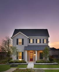 Light Farms Brenham Shaddock Homes Saxony Series New Home Communities House Elevation Brenham