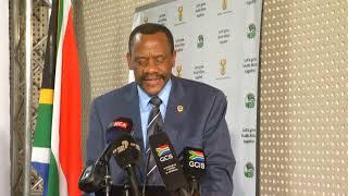 Lieutenant General (DR/Adv.) Godfrey Lebeya briefs media on #Hawks 2nd quarter achievements