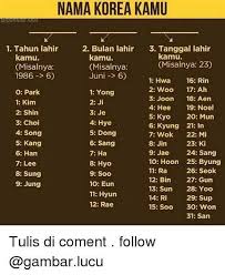 Maybe you would like to learn more about one of these? Apa Nama Korea Kamu Badminton Wonder Fans New Bwf Facebook