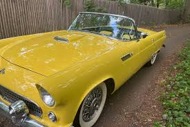 Image result for Goldenrod Yellow 1955 Thunderbird