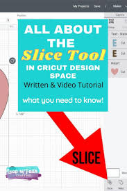 Download How To Slice On Cricut Written And Video Tutorial On Cricut Slice Leap Of Faith Crafting