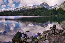 Mit ihrer fläche ist die tatra das kleinste hochgebirge der welt mit einer außerordentlichen konzentration von schönheiten inmitten der tiefen täler und der himmelhochen felsenspitzen. Strbske Pleso Hohe Tatra Slowakei Foto Bild Landschaft Berge Bergseen Bilder Auf Fotocommunity