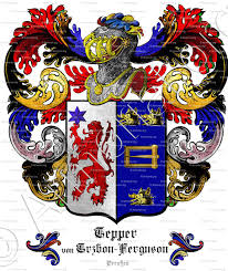 The fergusons or fergussons, are a very ancient clan of gaelic origin. Tepper Von Trzbon Ferguson Coat Of Arms Heraldry Etymology And Origin Family Name Genealogy Ancestors History Armorial Org