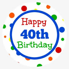 40th birthday clipart#1941481 free 40th birthday clipart clipart best sdprnx clipart. Free 40th Birthday Clip Art With No Background Clipartkey