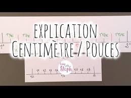 Explication Pouces Inch Centimetres Scrap With Steph Youtube Pouce Carte Scrapbooking Mesure Pouce