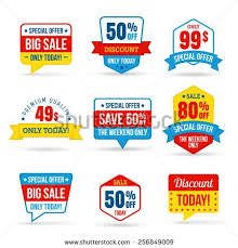 Sale Stock Vectors Vector Clip Art Price Tag Design Discount Banner Banner Design Inspiration