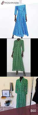 Zara Marilyn Dress in Green Shirt Dress NWT | Green shirt dress, Marilyn  dress, Dresses