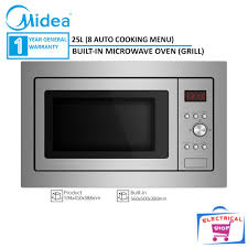 Looking to buy an oven? Midea Combo Offer Mbo M1865 65l Built In 60cm Oven Mbm 1925b 25l Built In Microwave Oven Mbom1865 Mbm1925b Lazada
