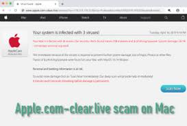 Apple Com Clear Live Scam On Mac How To Remove Jan 2020 Dedicated 2 Viruses Com