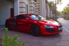 Chrome Red Audi R8 This Is Legitimately My Dream Car Red Audi Luxury Car Photos Sports Cars Luxury