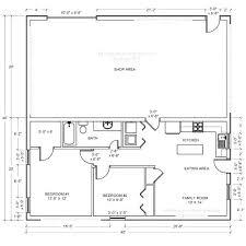 Living quarters will be 3 bedrooms, laundry room, living room and kitchen. Shop With Living Quarters Floor Plans Pole Barn With Living Quarters Floor Plans Fresh Pole Bar Pole Barn House Plans Barndominium Floor Plans Shop House Plans