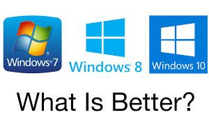 know the difference between windows 7 windows 8 and windows