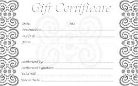 Each template has three gift certificates so you can edit three at once before printing them off. 16 Blank Gift Certificate Template Printable