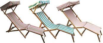 Top customer service and support! Deck Chairs Vintage Wooden Deckchairs Traditional Folding Deck Chair Restored And Re Covered
