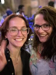 Ladies killing it at the hunt club open mic