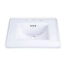 cermaic pedestal sink basin