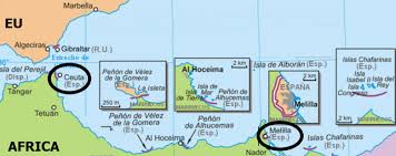 Casa de los dragones map. Ceuta And Melilla Barometers Of Relations Between Morocco And Spain