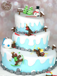 Piece Montee La Course Des Rennes Feerie Cake Idee Gateau Feerie Cake Piece Montee