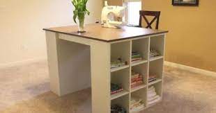 Pottery Barn Knock Off Office Craft Room Table Craft Table Diy Craft Tables With Storage Craft Room Desk