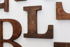 Vintage Wall Letters Wooden Letter Decor Gallery Wall Etsy Wooden Wall Letters Letter Wall Decor Gallery Wall Letters