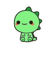 Usage commercial gratis images haute qualité Kawaii Dinosaur Sticker By Peppermintpopuk In 2021 Cute Kawaii Drawings Kawaii Dinosaur Cute Drawings