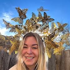 Butterfly Headpiece -custom Color/size