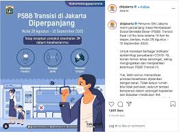 Psbb total jakarta diperpanjang sampai 11 oktober. Psbb Transisi Fase I Jakarta Diperpanjang Hingga 10 September