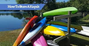 These roof rail and rack mounting systems are designed to clip on to the rain guard or the window lip of your car. How To Store A Kayak Outside Inside Ideas On Hang Racks Covers