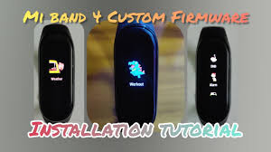 Mi Band 4 Custom Firmware W Avengers Theme Youtube