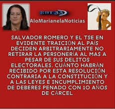 El vocal de mesa es el elector, designado por una junta electoral, para integrar una mesa receptora de sufragios, cumplir las funciones de recibir los votos emitidos y realizar el escrutinio de éstos para los vocales de mesa se dispondrá de kits sanitarios con: El Tribunal Supremo Azul Se Burla Del Alomarianelanoticias Facebook