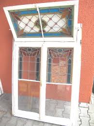Altes Fenster Buntglas Bleiverglasung Nostalgie Antik Alte Fenster Buntglas Fenster