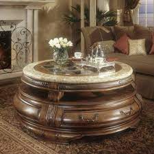 Need a place to put your luxe accents. Michael Amini Strong Michael Amini Strong Tuscano Coffee Table Aico Furniture Coffee Table Coffee Table With Drawers
