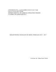 Domeniile facultii noastre ofer oportuniti moderne de studiu pentru tinerii. Ghid De Studii Facultatea De Litere Universitatea Alexandru Ioan