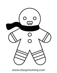 Check spelling or type a new query. Free Printable Gingerbread Coloring Pages Classy Mommy