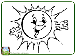 Durante el solsticio de verano no existe ningún peligro o riesgo por el que la población pueda estar perjudicada, en realidad, lo único que se recomienda al momento de que el sol llegue a. Dibujos Sobre El Verano Imagenes Del Verano Para Colorear