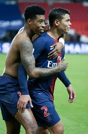 « kimpembe a été vraiment excellent. Shirtless Presnel Kimpembe Thiago Silva Of Psg Following The French Thiago Silva Psg Paris Saint Germain